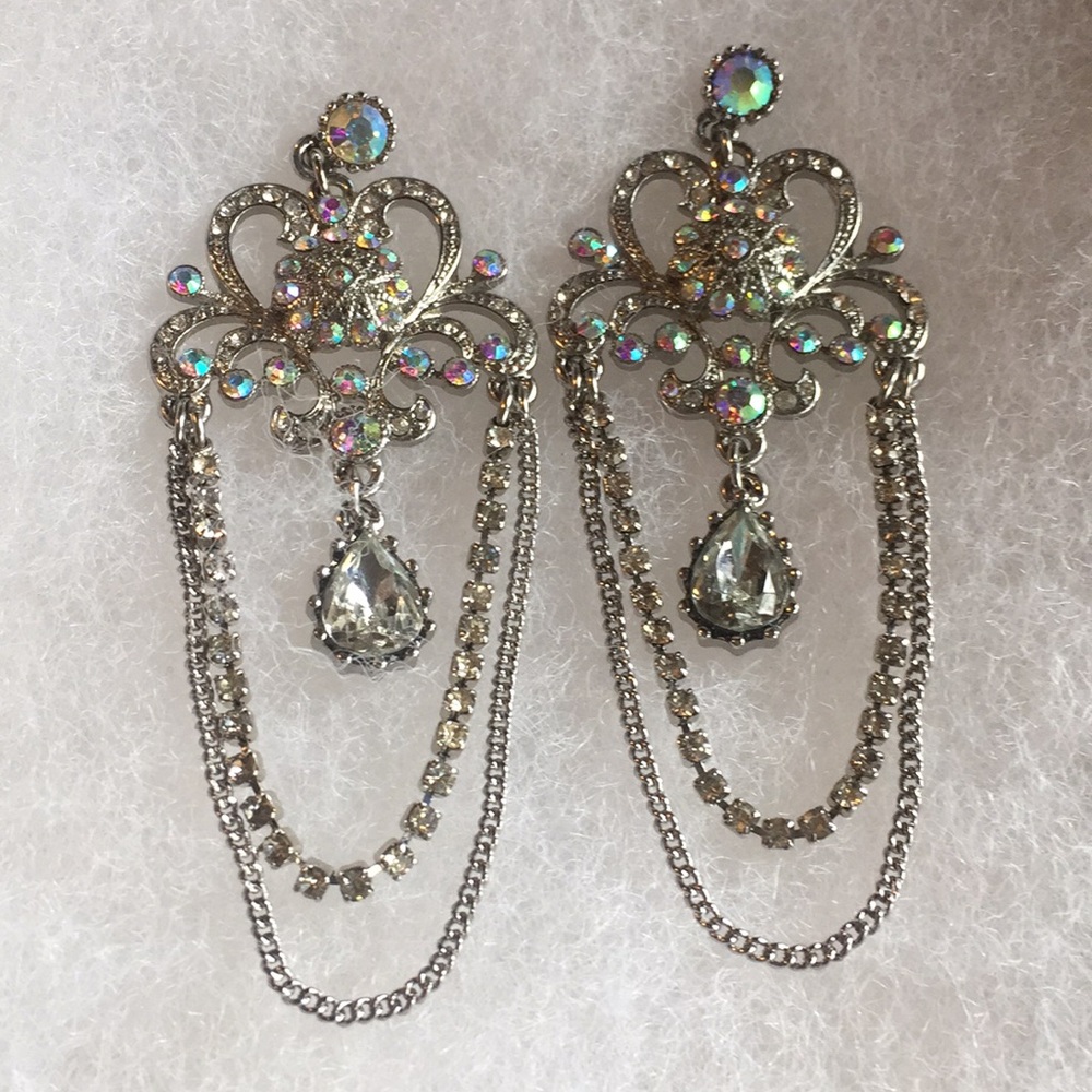 Betsey Johnson Princess Earrings